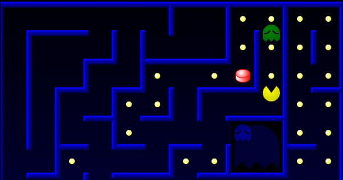 Pacman Advanced Ücretsiz Online Oyun FunnyGames