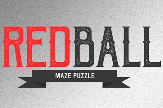Red Ball Maze Puzzle
