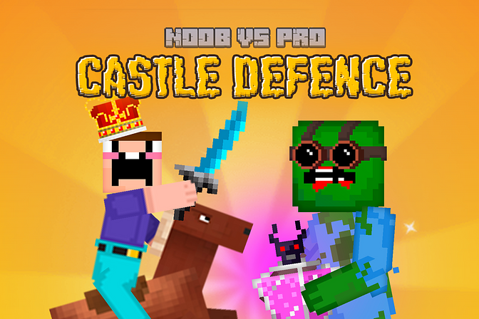 Noob vs Pro Castle Defence