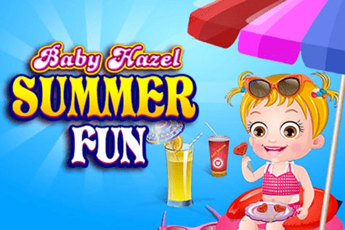 Bebek Hazel: Yaz eğlencesi