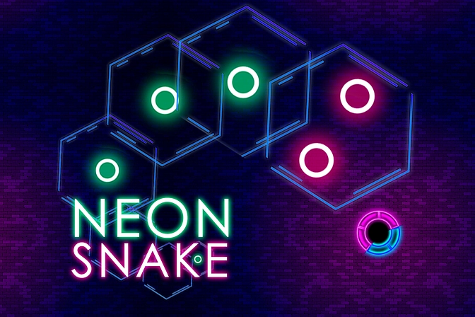 Neon snake